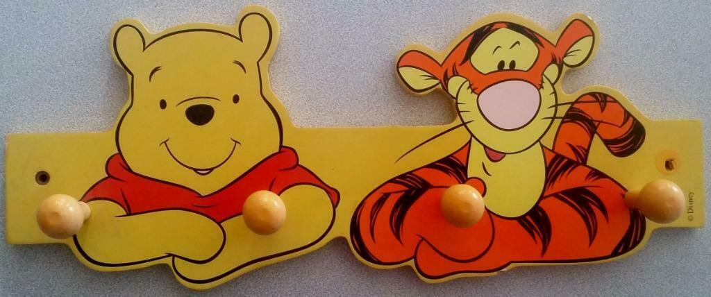 Porte manteau " Winnie et Tigrou ", Enlèvement, Comme neuf, Portemanteau