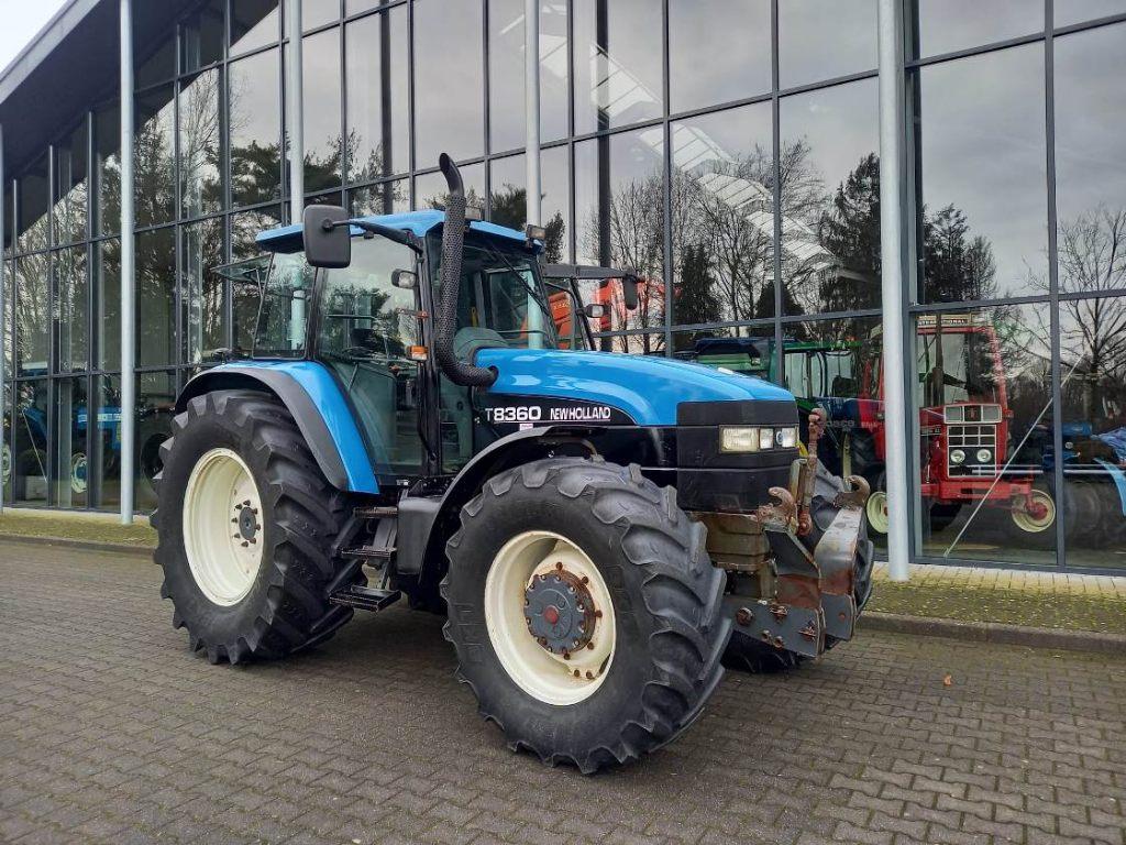 New Holland 8360 + Luchtremmen, Gebruikt, 120 tot 160 Pk, Ophalen of Verzenden, 5000 tot 7500
