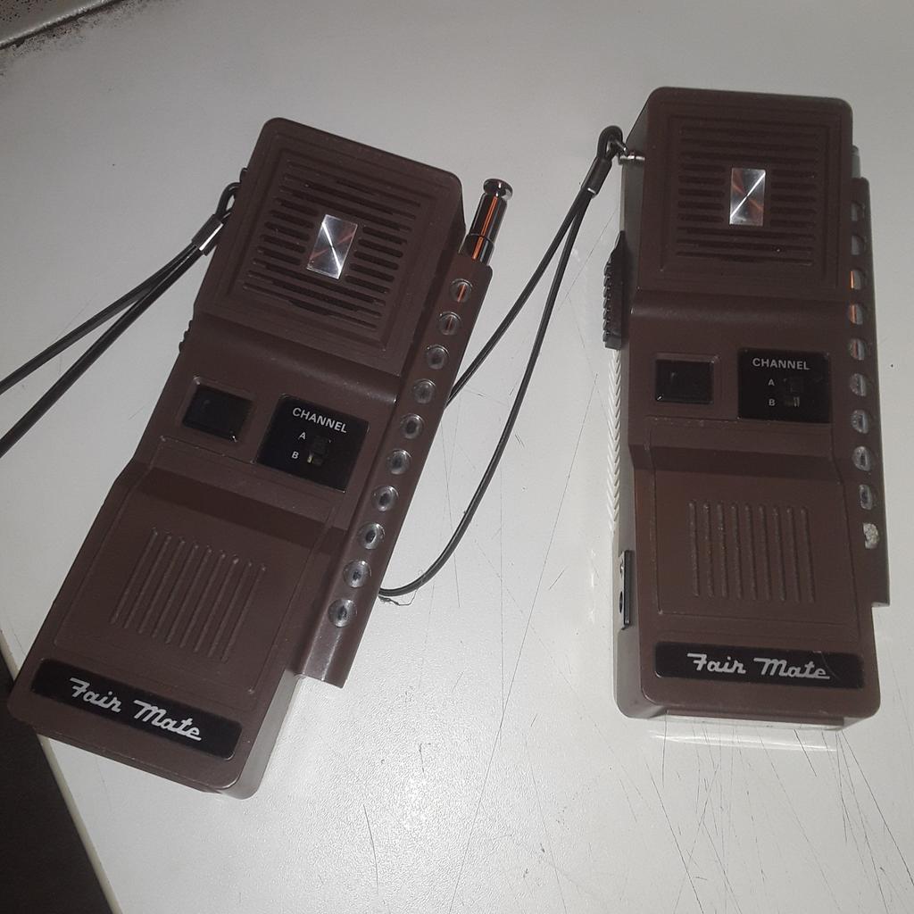 Walkie-talkie annèe 1976 fonctionne toujours, Enlèvement ou Envoi, Utilisé