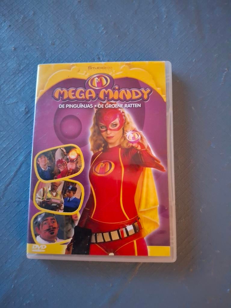 Dvd mega mindy  de pinguinuas-de groene ratten, Enlèvement ou Envoi, Comme neuf