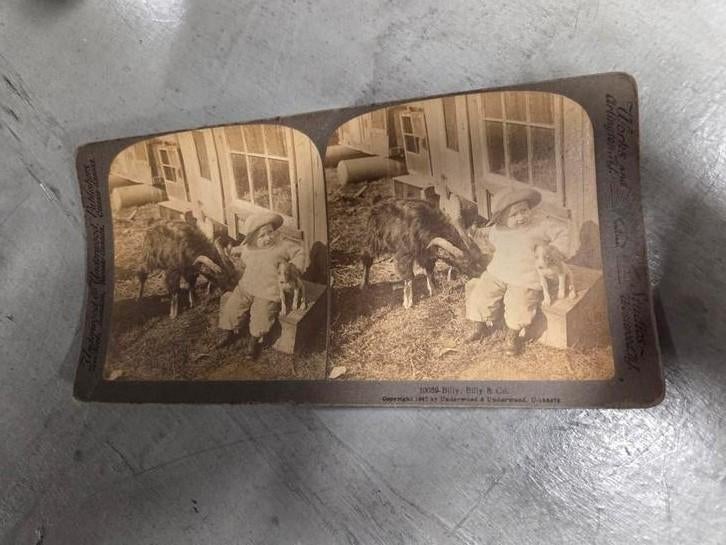 20 originele Underwood&Underwood stereographs, Ophalen of Verzenden