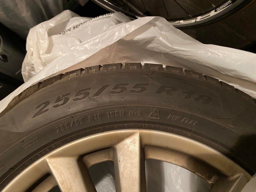 Kit Hiver Jantes 5x120 BMW X5 F15 + pneus Pirelli Scorpion, Autos : Pièces & Accessoires, Pneus hiver, 255 mm, Enlèvement, Utilisé