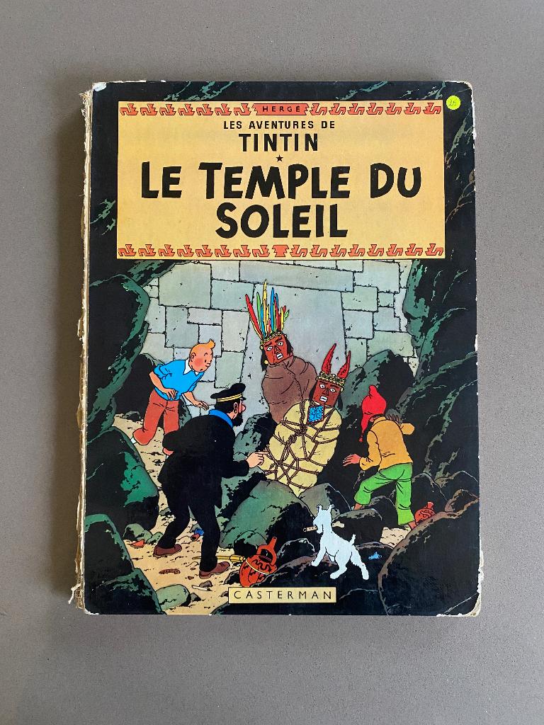 BD Tintin – Le Temple du Soleil – 38bis, Livres, BD, Enlèvement ou Envoi, Une BD, Utilisé, Hergé
