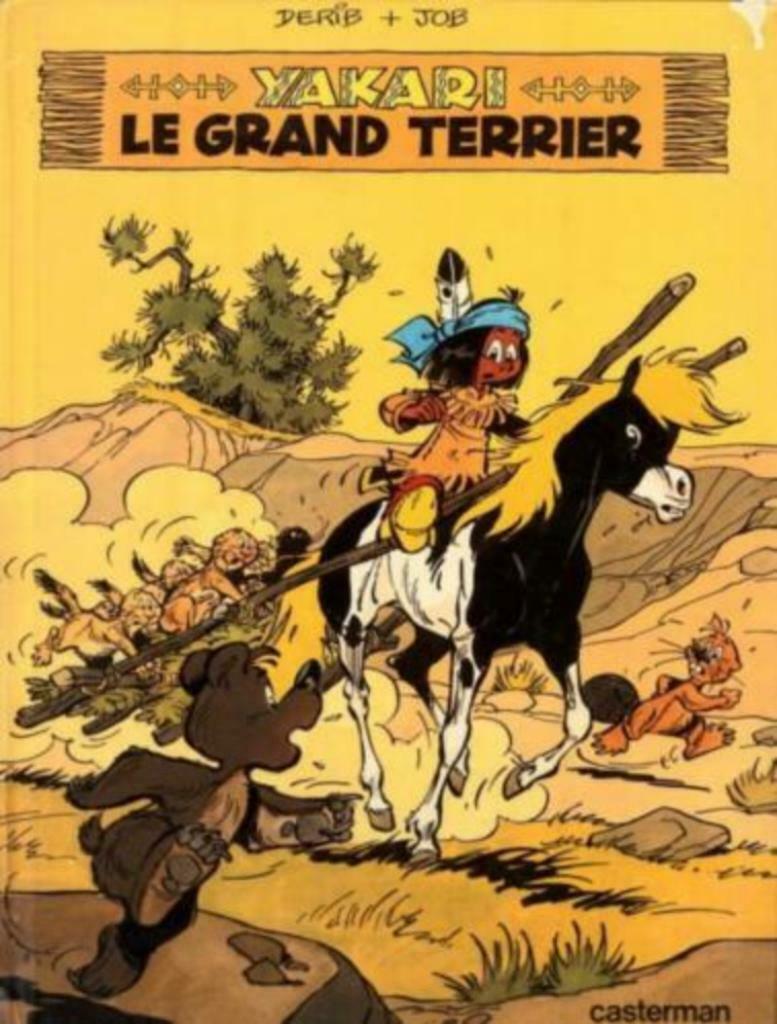 Yakari,Le grand terrier. Première édition, Une BD, Enlèvement ou Envoi, Utilisé