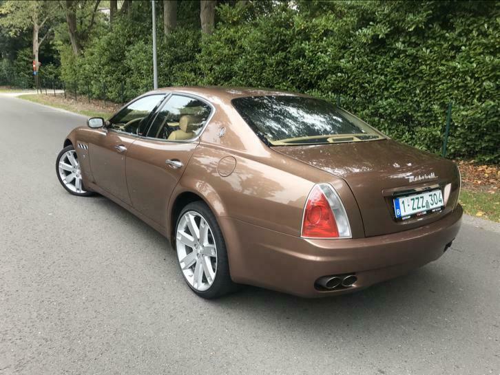 maserati quattroporte sport GT 4.2i benzine 78000 KM 2006, Automaat, Bruin, Berline, 297 kW