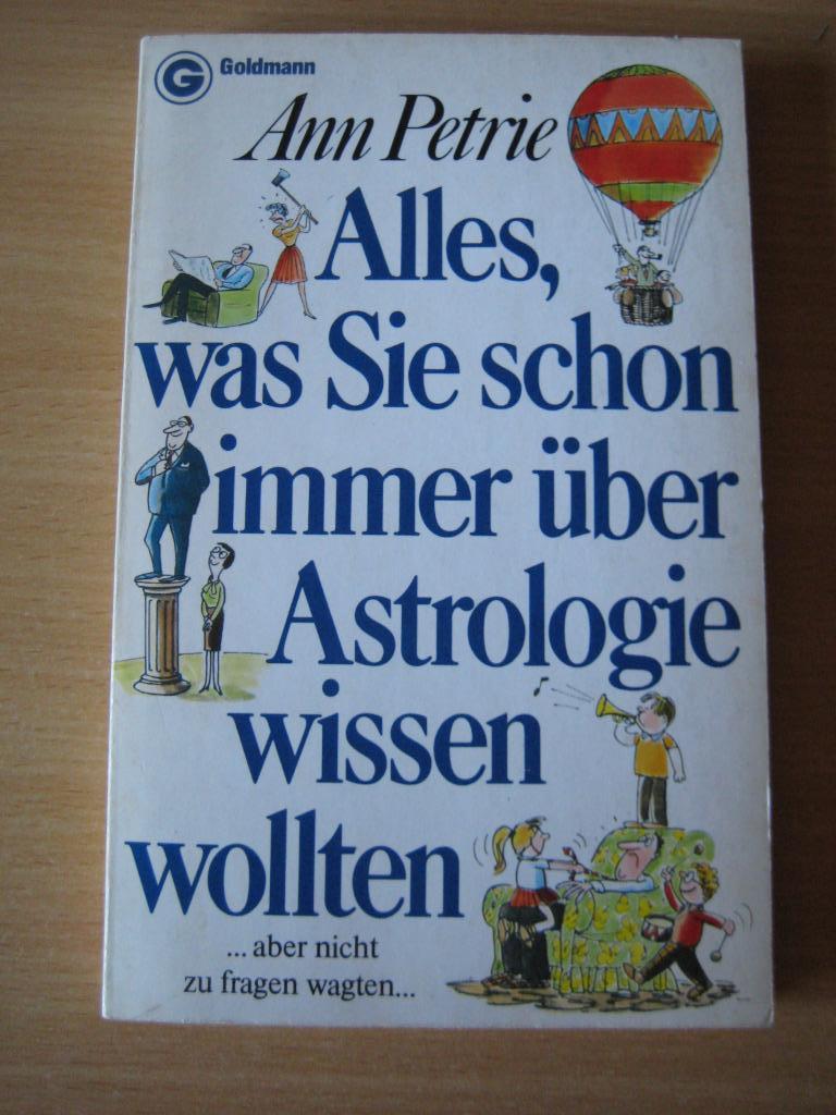 Alles, was sie schon immer über astrologie wissen wolten, Enlèvement ou Envoi, Astrologie, Arrière-plan et information, Ann Petrie