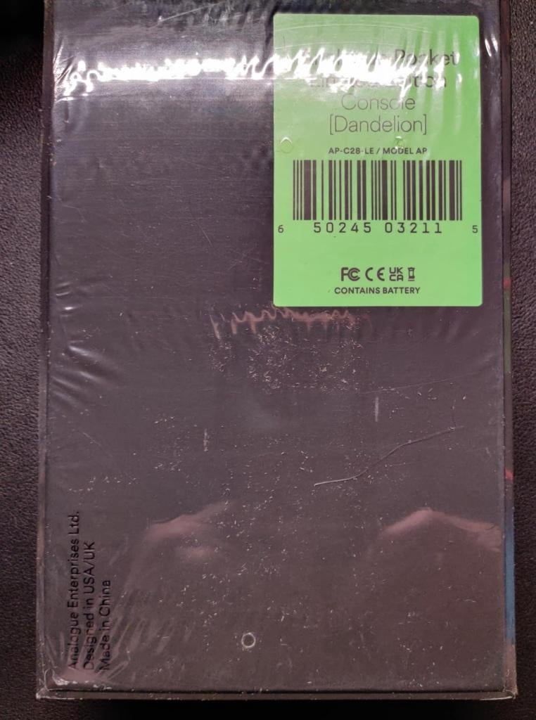 Analogue pocket Dandelion (Limited edition), Games en Spelcomputers, Ophalen of Verzenden, Nieuw
