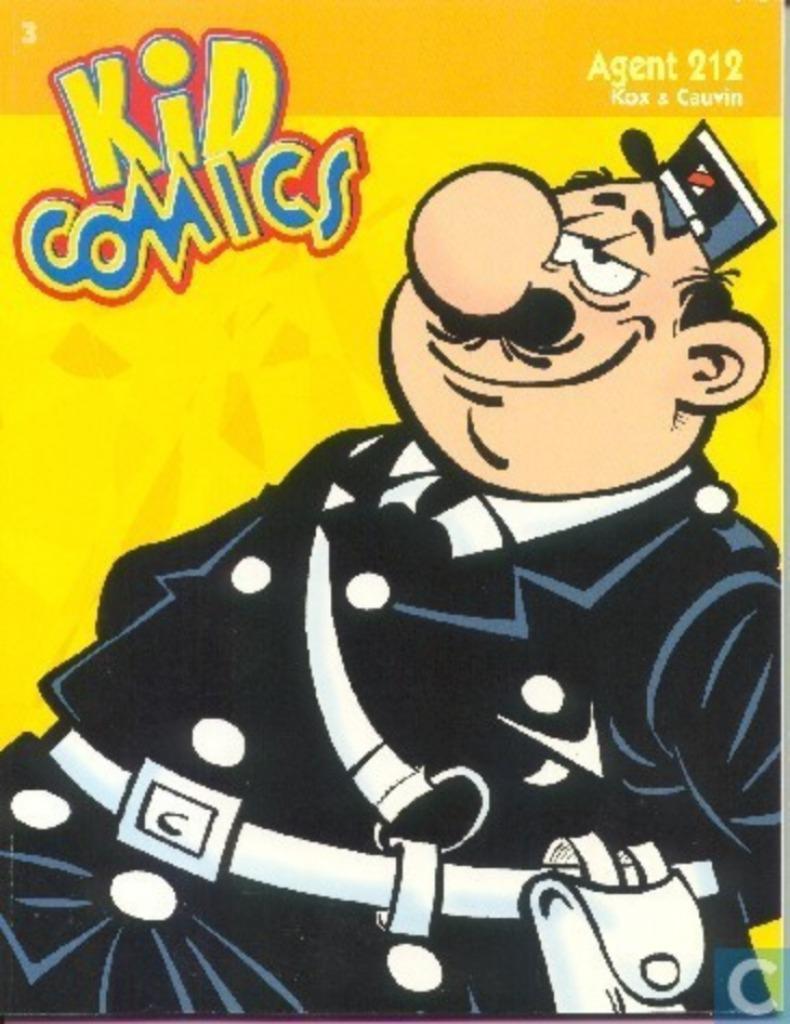 Kid Comics 3) Agent 212, Eén stripboek, Ophalen of Verzenden, Gelezen