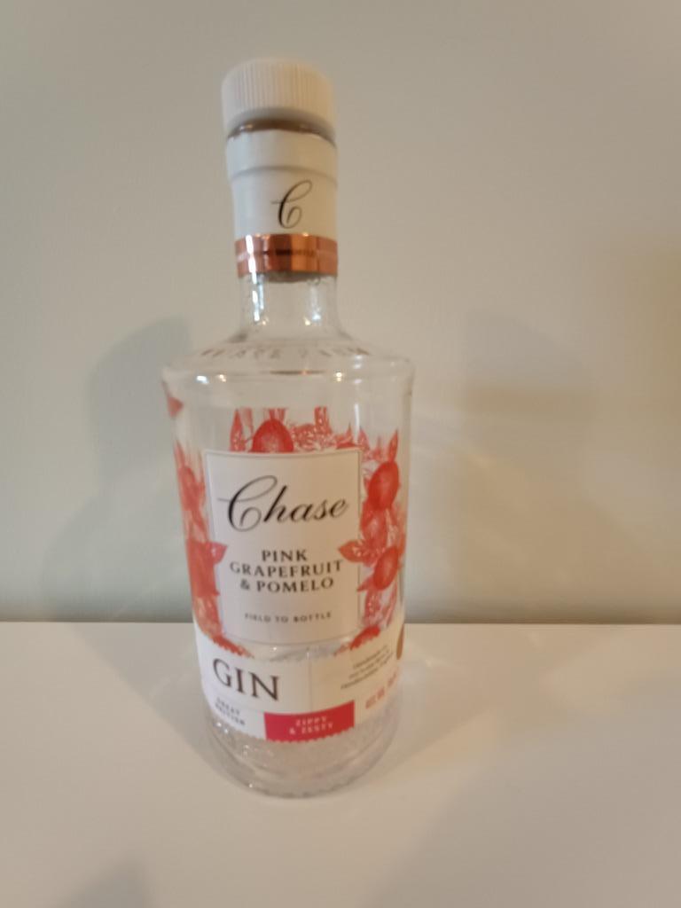 Lege fles Chase Pink Grapefruit&Pomelo Gin 70CL 40%, Verzamelen, Merken en Reclamevoorwerpen, Zo goed als nieuw, Verpakking, Verzenden