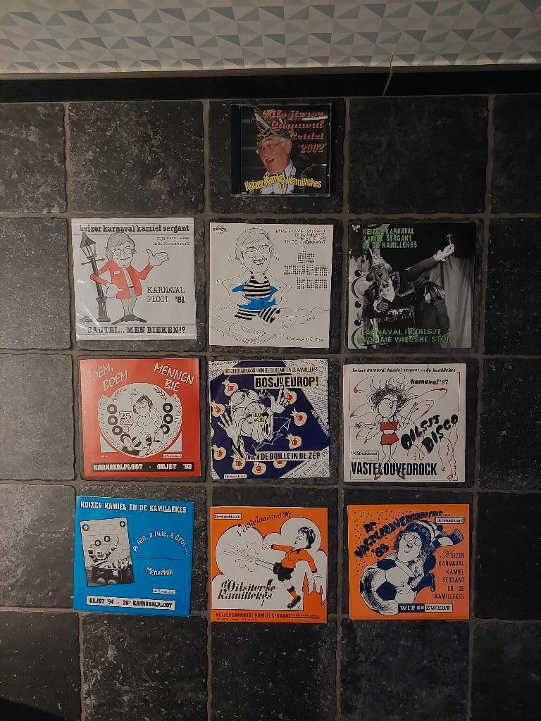 Carnavalsingles en CD Kamiel Sergant, Cd's en Dvd's, Ophalen, Zo goed als nieuw, Overige genres
