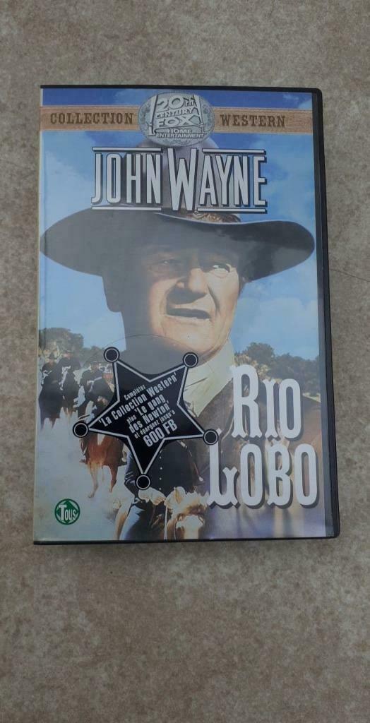 Vidéo VHS : Rio Lobo, Enlèvement ou Envoi, Comme neuf