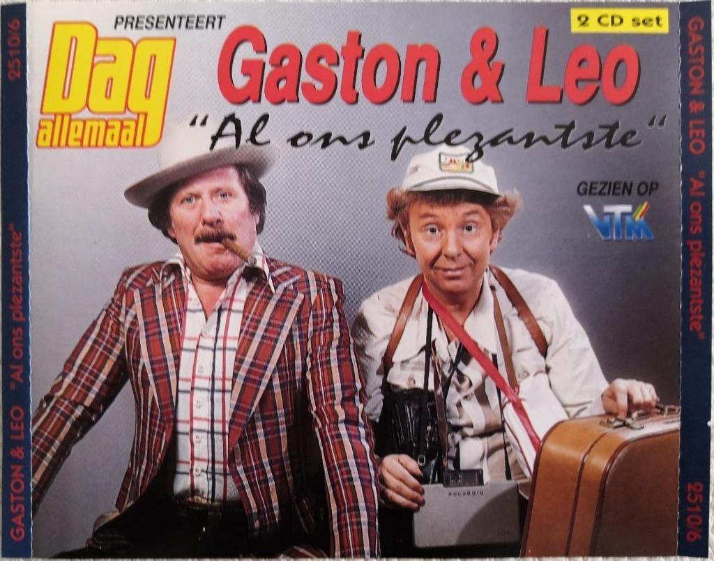 GASTON & LEO - "Al ons plezantste" (2 CD box), Ophalen of Verzenden, Zo goed als nieuw
