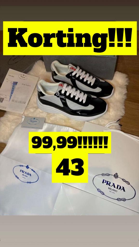 Prada, Blauw, Nieuw, Ophalen of Verzenden, Prada
