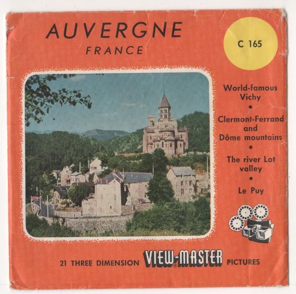 View-master Auvergne !! 2 disques !!, Enlèvement ou Envoi