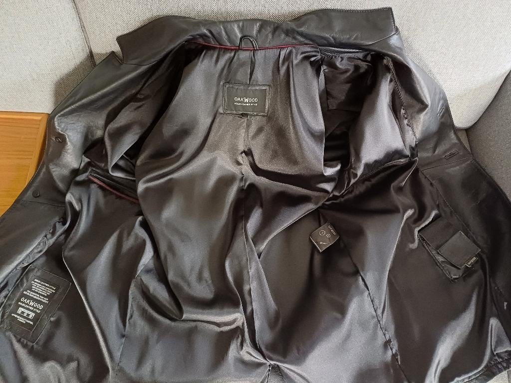 Veste en cuir Oakwood pour homme, Andere, Taille 56/58 (XL), Comme neuf, Enlèvement