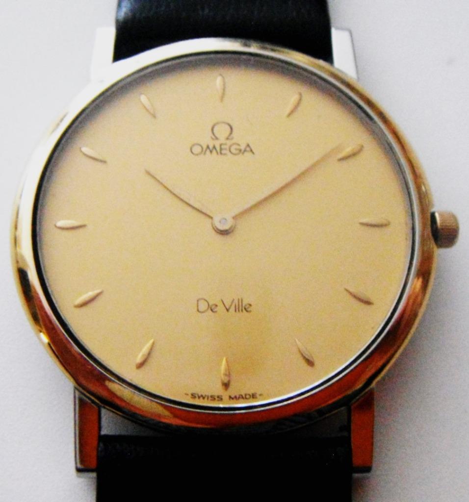 Montre Omega DeVille Classic Extra-Plate, cal. 1478, 1991, Handtassen en Accessoires, Horloges | Heren, Overige materialen, Polshorloge