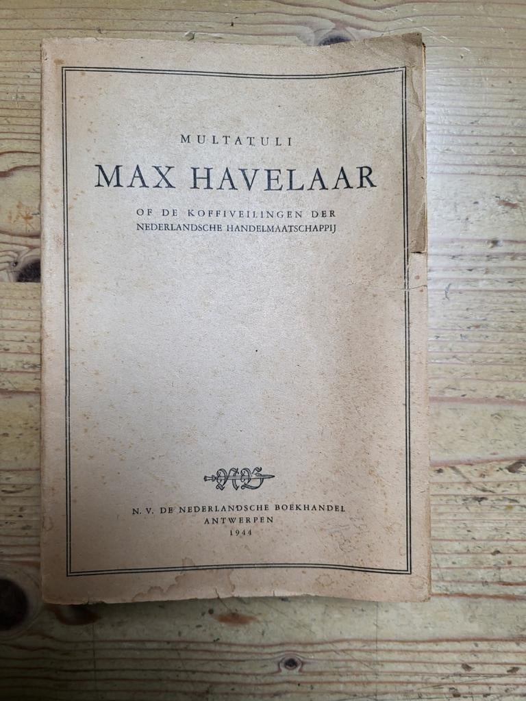 Multatuli - Max Havelaar - 1944, Boeken, Ophalen of Verzenden, Gelezen