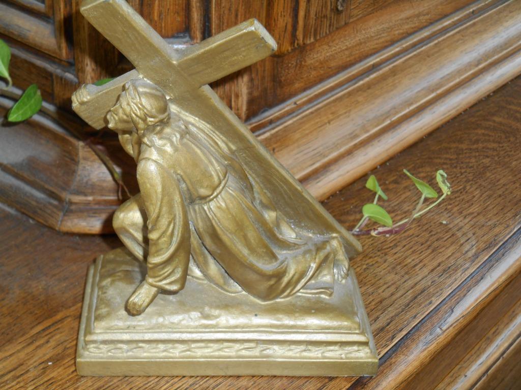Jezus onder kruis, Antiek en Kunst, Ophalen of Verzenden