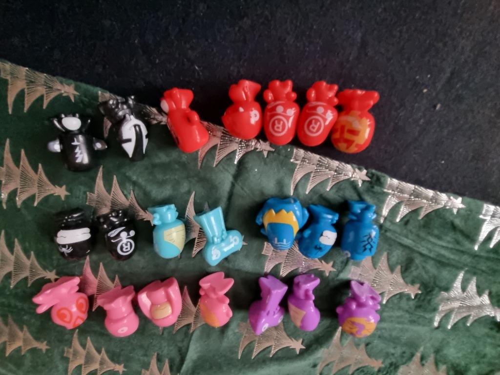 Gogo's crazy bones, Ophalen, Gebruikt