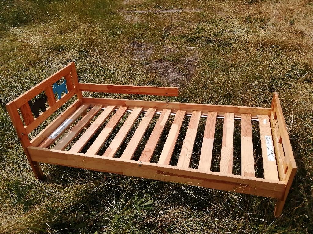Bed Ikea Kritter 70x160, Kinderen en Baby's, Gebruikt, 70 tot 85 cm, 160 tot 180 cm, Ophalen