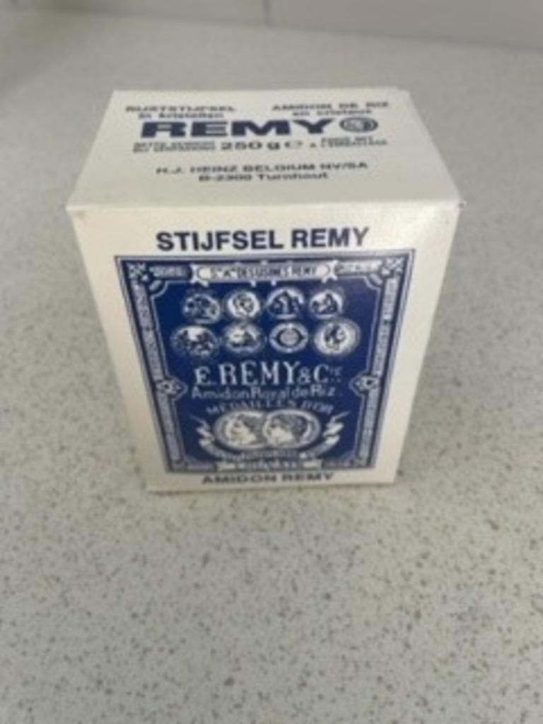 Cristaux d'amidon de riz Remy 250gr - Neuf, Enlèvement