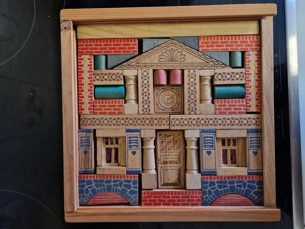 Houten spel speelgoed, Ophalen of Verzenden
