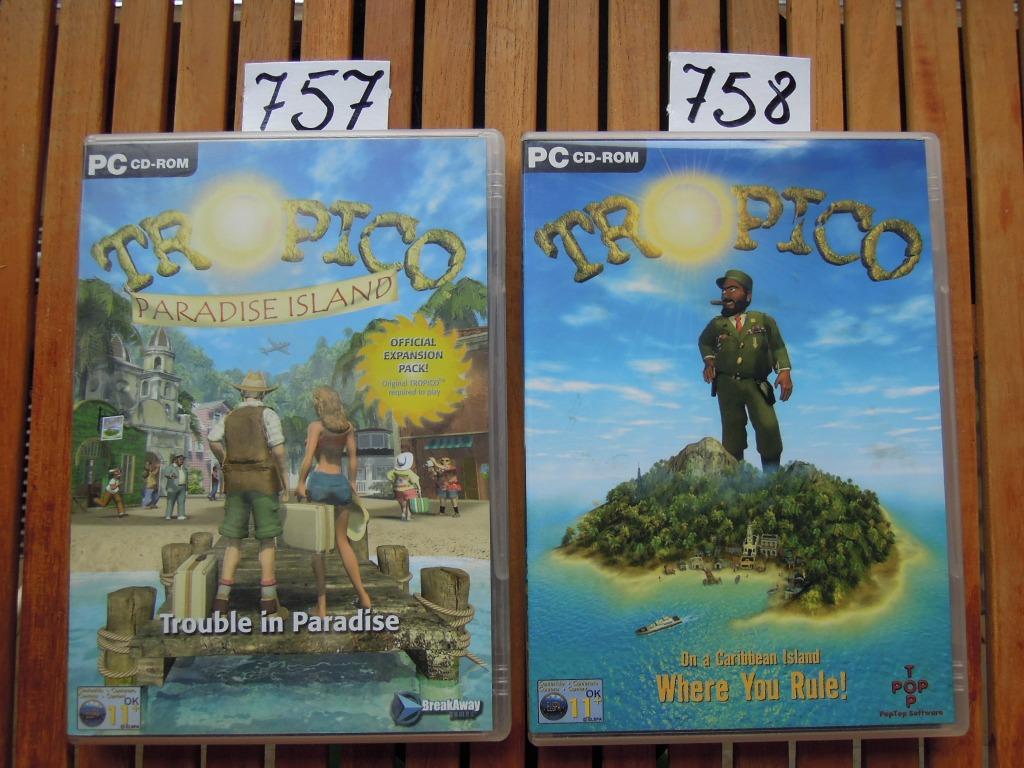 PC CD-ROM Tropico "L'île paradisiaque" "Where You Rule" - 2C, Enlèvement ou Envoi, Comme neuf, À partir de 12 ans