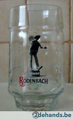 Bier brouwerij kroes glas Rodenbach Peegie 0,5L 15,5cm, Ophalen of Verzenden, Gebruikt