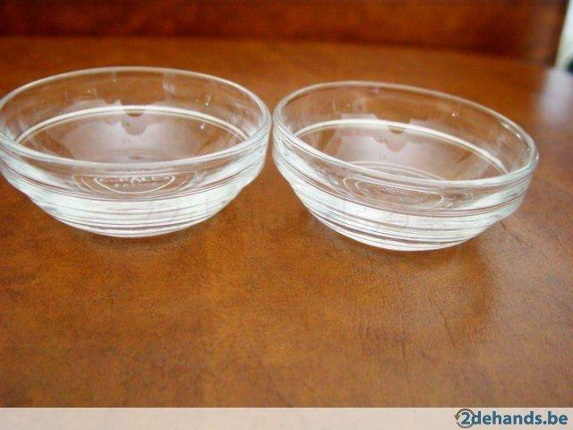 Kleine aperitiefschaaltjes, Huis en Inrichting, Keuken | Servies, Ophalen of Verzenden, Gebruikt, Glas of Glazen