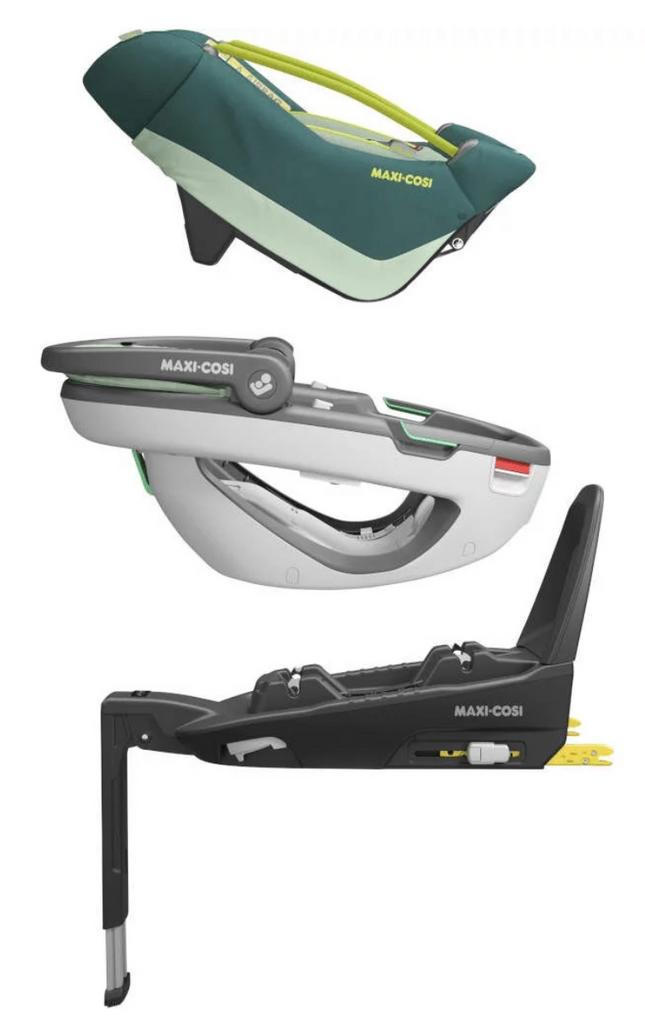 Coral Maxicosi + Isofix, Ophalen, Gebruikt, Maxi-Cosi, Autogordel of Isofix