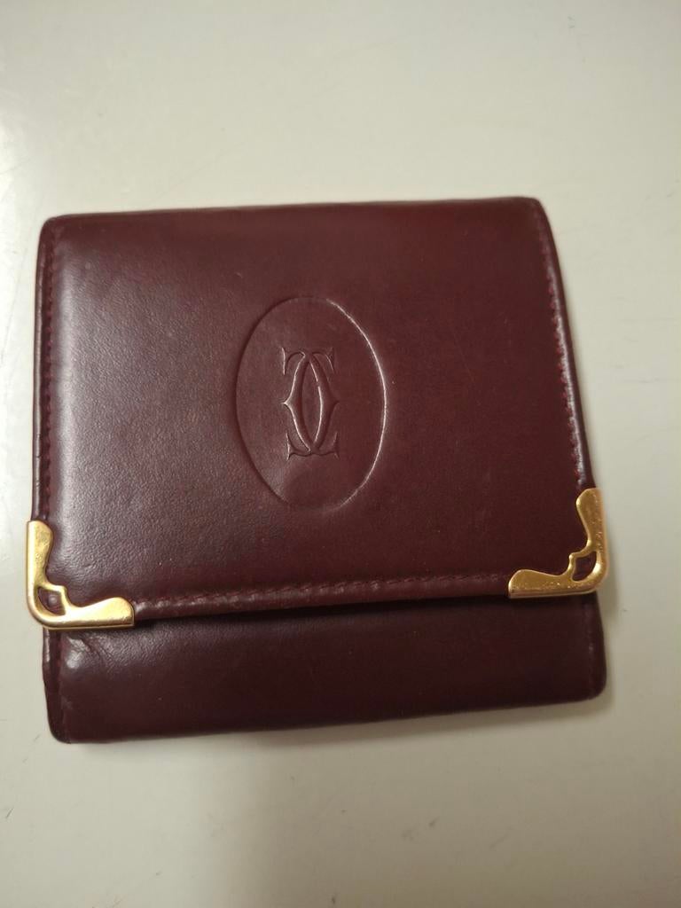 Porte monnaie Cartier, Handtassen en Accessoires, Portemonnees, Overige merken, Bruin, Ophalen of Verzenden, Zo goed als nieuw