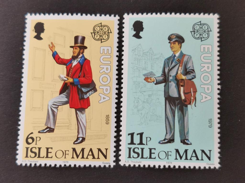 Isle of Man 1979 - Europa CEPT - postbodes **, Ophalen of Verzenden, Overige landen, Postfris