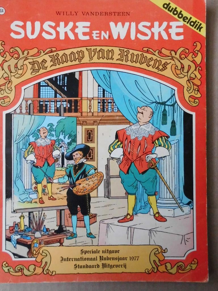 Suske en Wiske - De raap van Rubens, Gelezen, Willy Vandersteen, Eén stripboek, Ophalen of Verzenden
