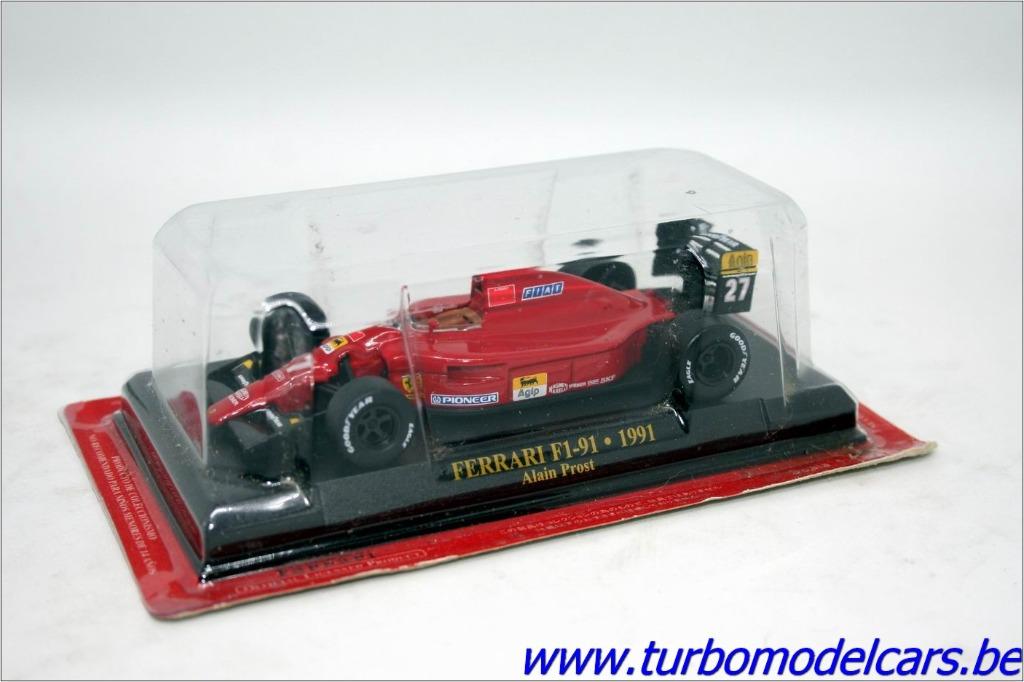 Ferrari F1 - 91 1991Alain Prost 1/43 Blister, Envoi, Neuf, Voiture, Autres marques