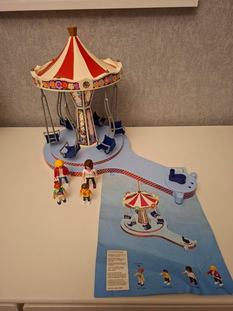 Playmobil summer fun 5548 : kermis zweefmolen, Ophalen of Verzenden