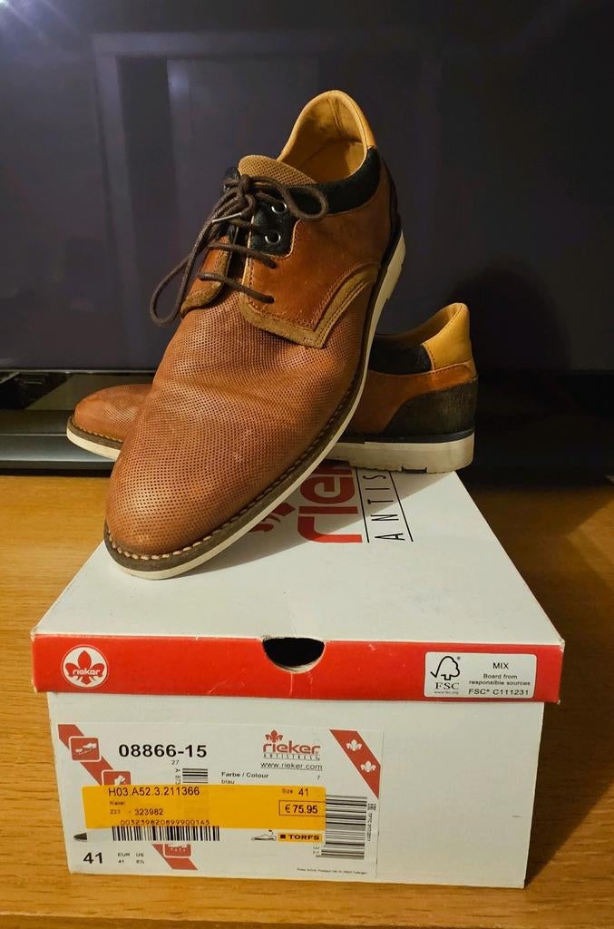 Zo goed als nieuwe schoenen van Rieker, Kleding | Heren, Schoenen, Andere, Bruin, Ophalen of Verzenden, Zo goed als nieuw