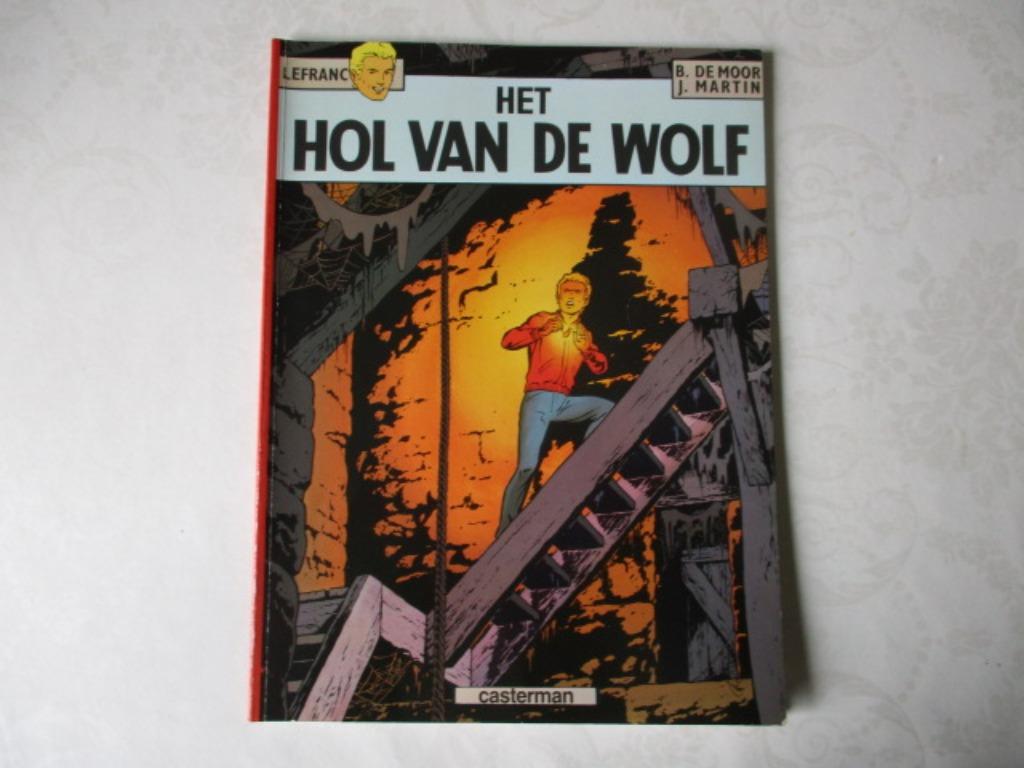 het hol van de wolf,, zes keer, Meerdere stripboeken, Ophalen of Verzenden, Zo goed als nieuw, Jacques Martin