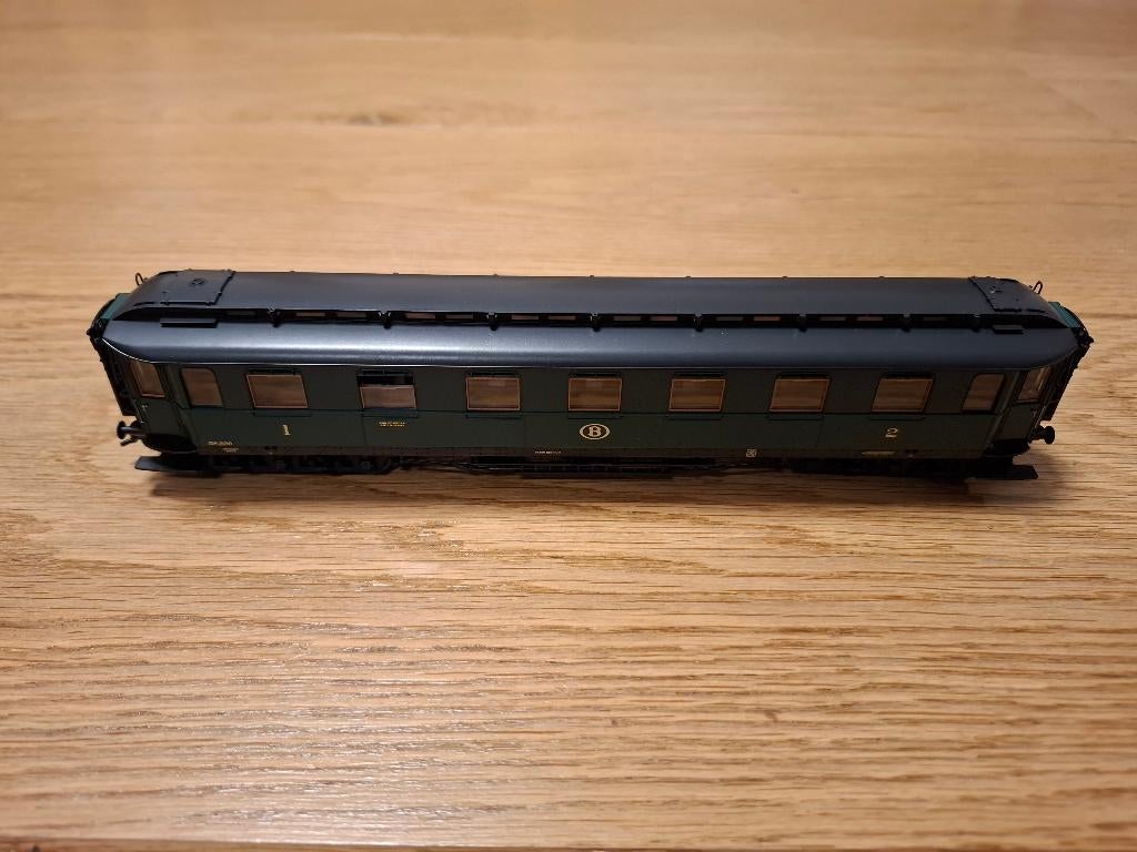 Fleischmann 515102 - voiture 1ère et 2ème classes SNCB, Enlèvement, Comme neuf, Wagon, Fleischmann