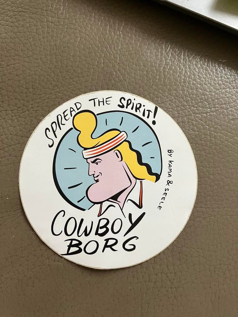 Zeldzame sticker van cowboy Henk, ca 30 jaren oud, Boeken, Stripverhalen, Ophalen of Verzenden