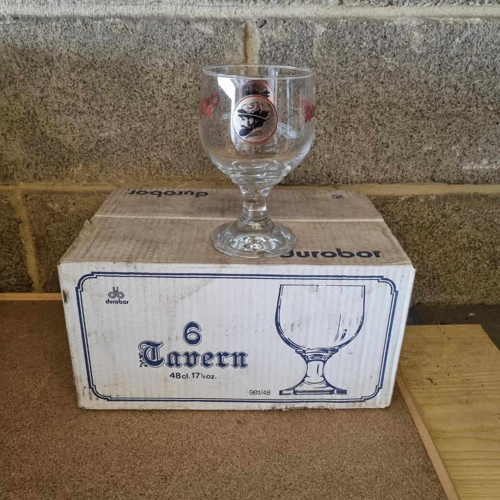 Verre Charles Quint  Keizer Karel (modèle 2), Verzamelen, Biermerken, Ophalen of Verzenden, Gebruikt, Glas of Glazen, Overige merken