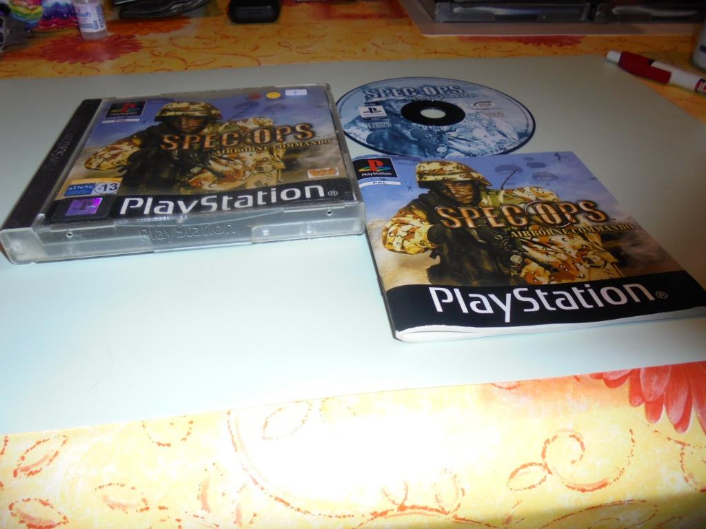 Playstation 1 Spec Ops : Airborne Commando (orig-compleet), Games en Spelcomputers, Games | Sony PlayStation 1, Gebruikt, Vechten