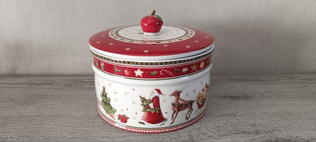 Grote koektrommel van Villeroy en Boch, Ophalen