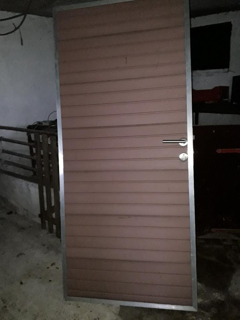 te koop tuindeur Ecofancing, Ophalen, Minder dan 100 cm, Composiet, Zo goed als nieuw
