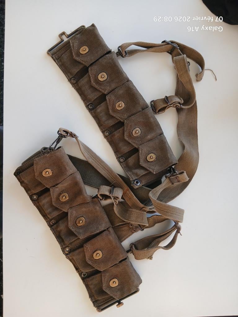 Cinturon garand us ww2., Enlèvement ou Envoi