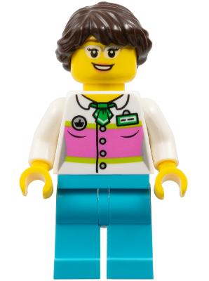 Lego figuur twn240 Ice Cream Vendor / F2, Enlèvement ou Envoi, Neuf, Briques en vrac, Lego
