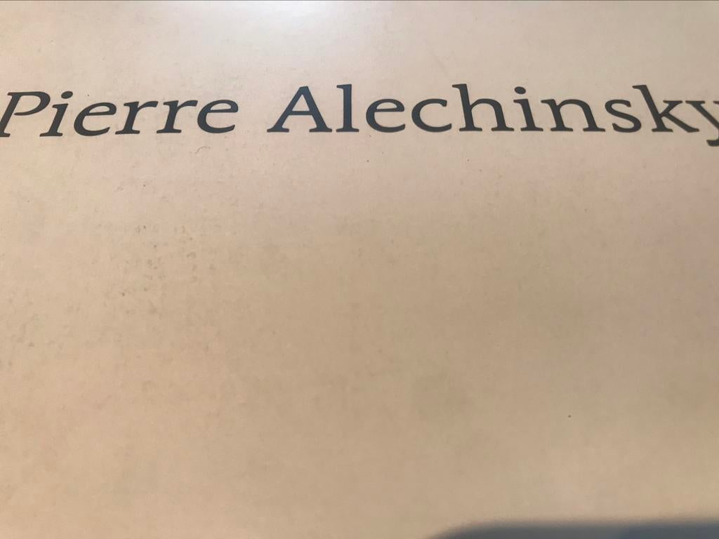 Pierre Alechinsky cobra artistbook met Claus 75pag, Ophalen of Verzenden, Zo goed als nieuw, Schilder- en Tekenkunst