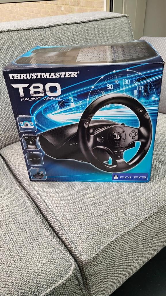 Thrustmaster T80 stuurwiel als nieuw, Ophalen, Zo goed als nieuw, PlayStation 3