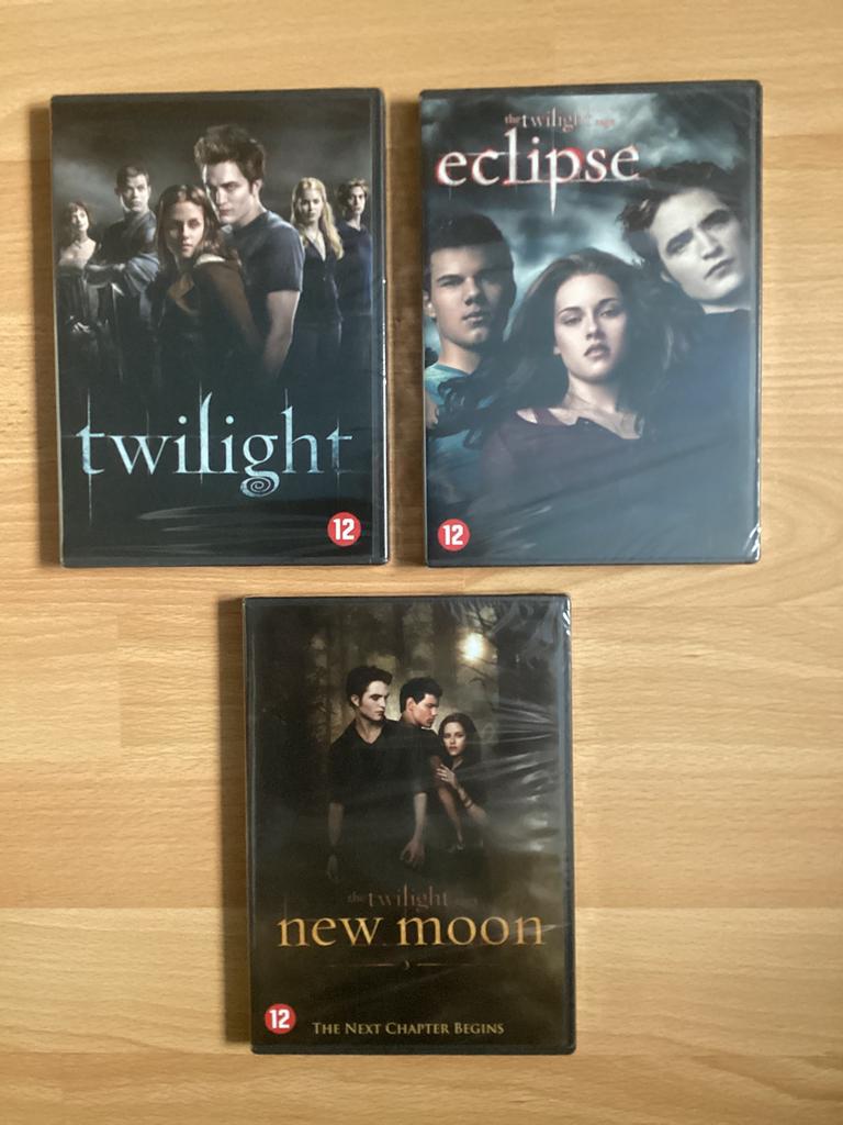 Pakket 3 dvd’s Twilight - Nieuw, À partir de 12 ans, Enlèvement ou Envoi, Neuf, dans son emballage, Thriller d'action