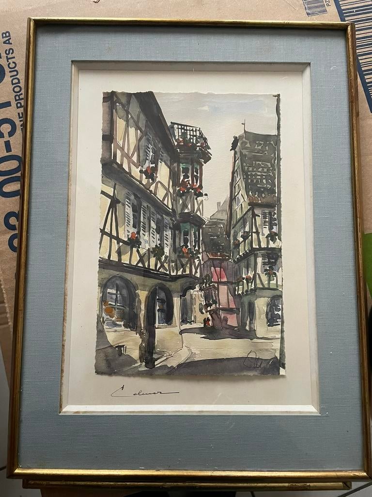 Aquarelle, Antiquités & Art, Art | Dessins & Photographie, Enlèvement