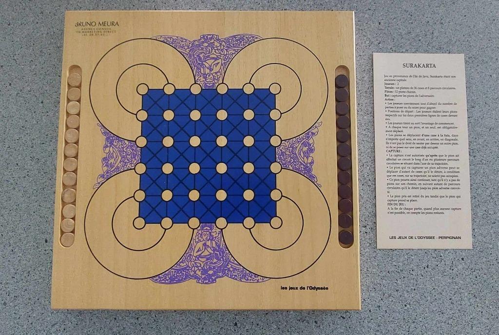 Surakatra, Indonesisch bordspel (herkomst: Java-eiland), Hobby en Vrije tijd, Een of twee spelers, Ophalen of Verzenden, Zo goed als nieuw